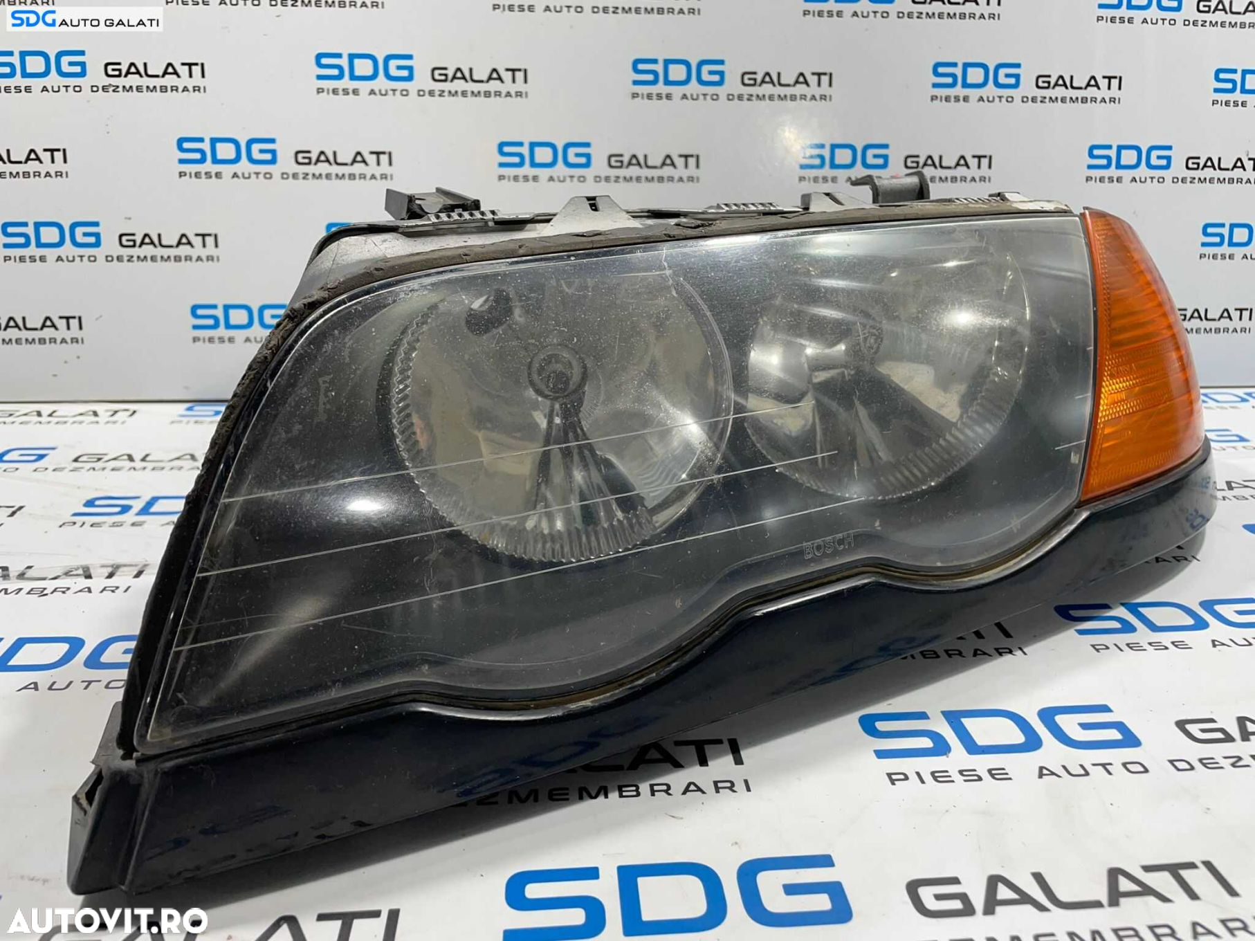 Far Stanga Europa cu Semnalizare BMW Seria 3 E46 NFL Non Facelift 1997 - 2001 Cod 6902745 0301078205 [L3961] - 2