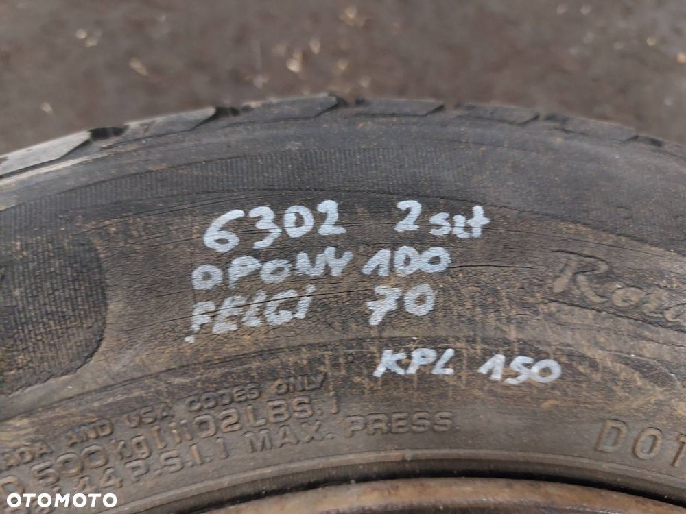 FELGI STALOWE 2 SZT 4x108 x14 FI65,1 CITROEN BERLINGO I PARTNER I - 2