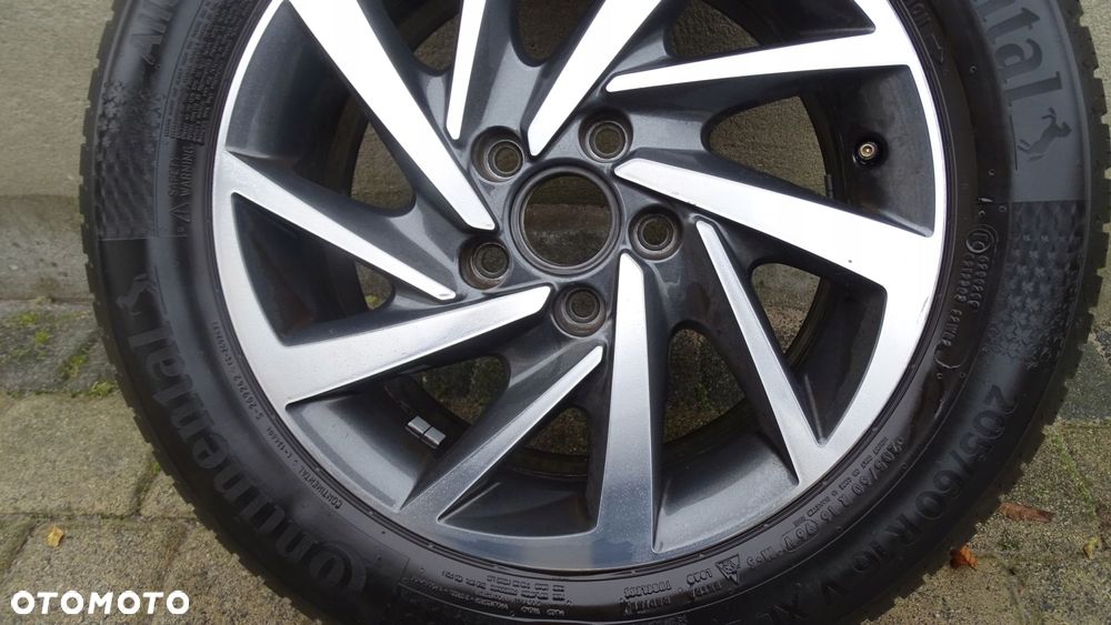 vw touran 5ta 6.5jx16h2 et48 5x112 - felga - 3