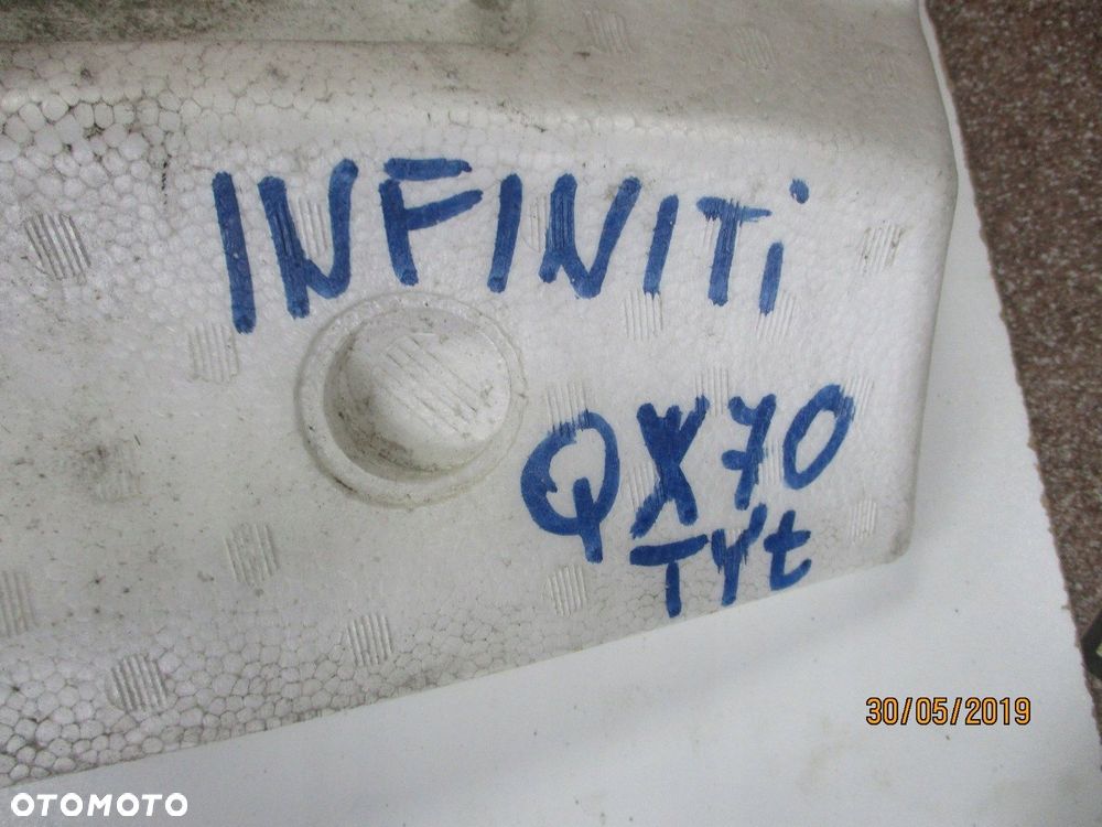 absorber zderzaka INFINITI QX70 TYŁ - 3