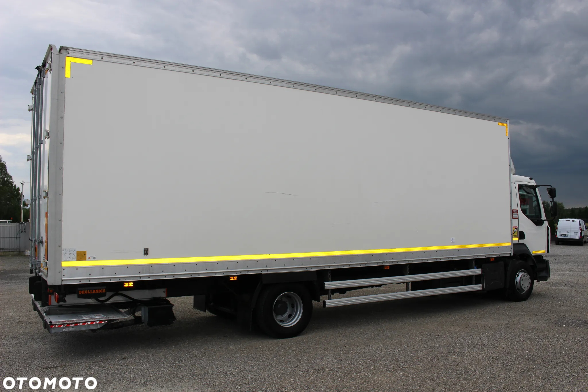 Renault D14 *240KM*/ KONTENER + WINDA /21 PALET / KLIMA / OPONY 80%/SERWIS FR/ SUPER STAN / - 15