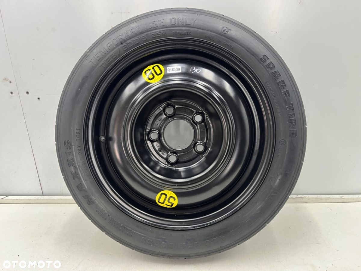 Koło zapasowe Hyundai i30 I FD Kia Ceed I 07-12r. 15 cali 4jx15 ET30 5x114,3 dojazdowe rezerwa felga - 1