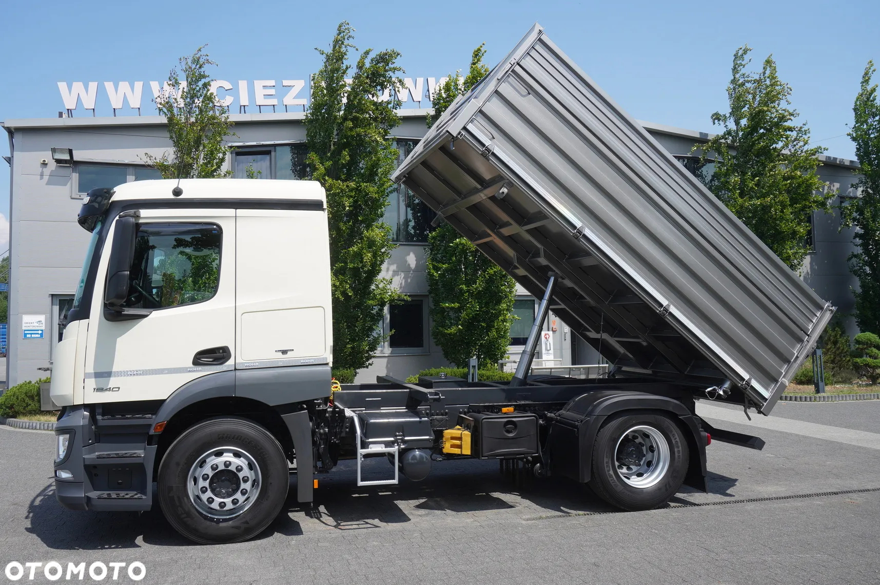 Mercedes-Benz Actros 1840 / NOWA Wywrotka 3-stronna 10 EPAL / Blokada mostu / Ład. 10 t - 5