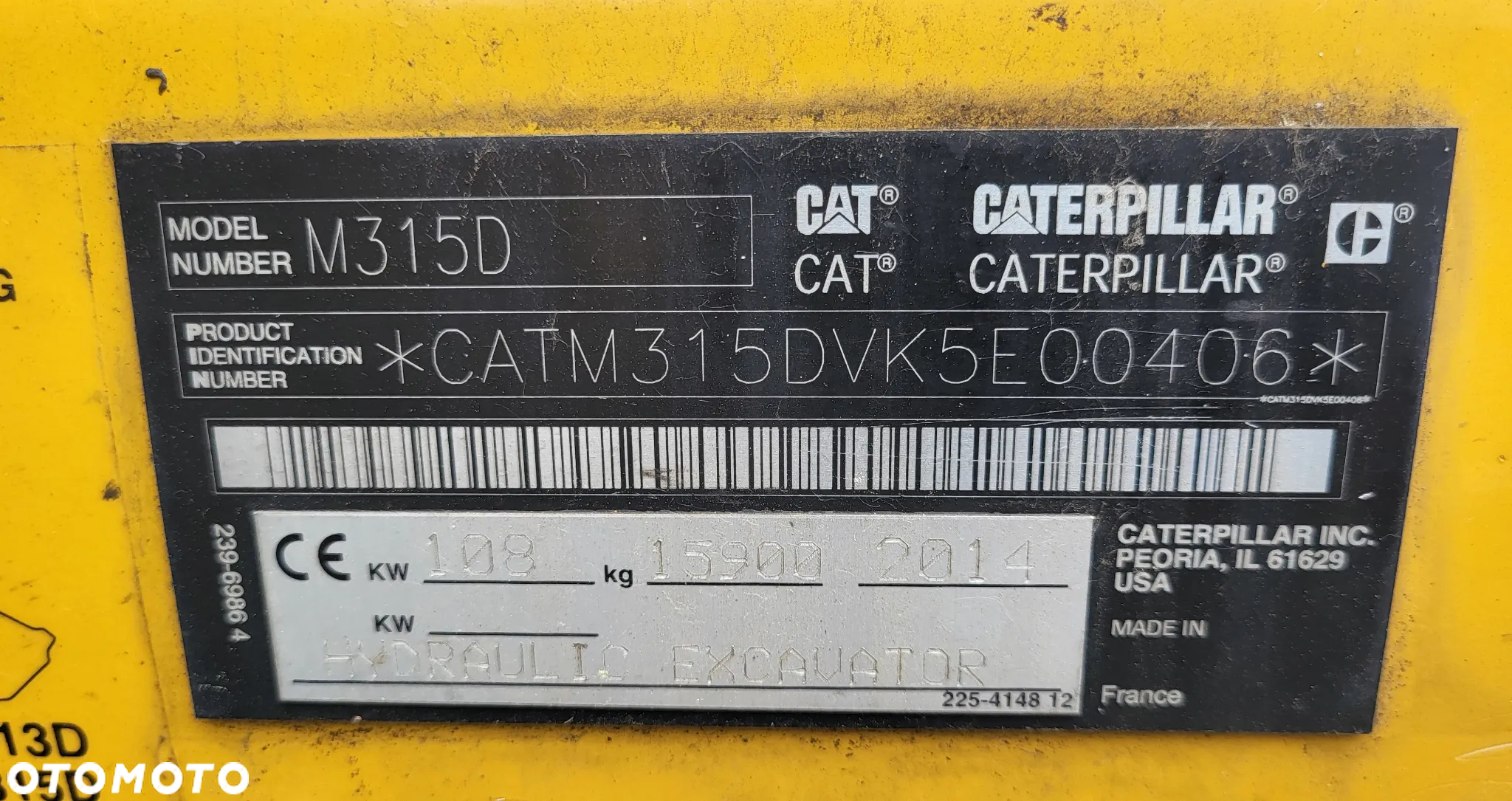 Caterpillar M 315D / z Niemiec / Stan idealny / - 8