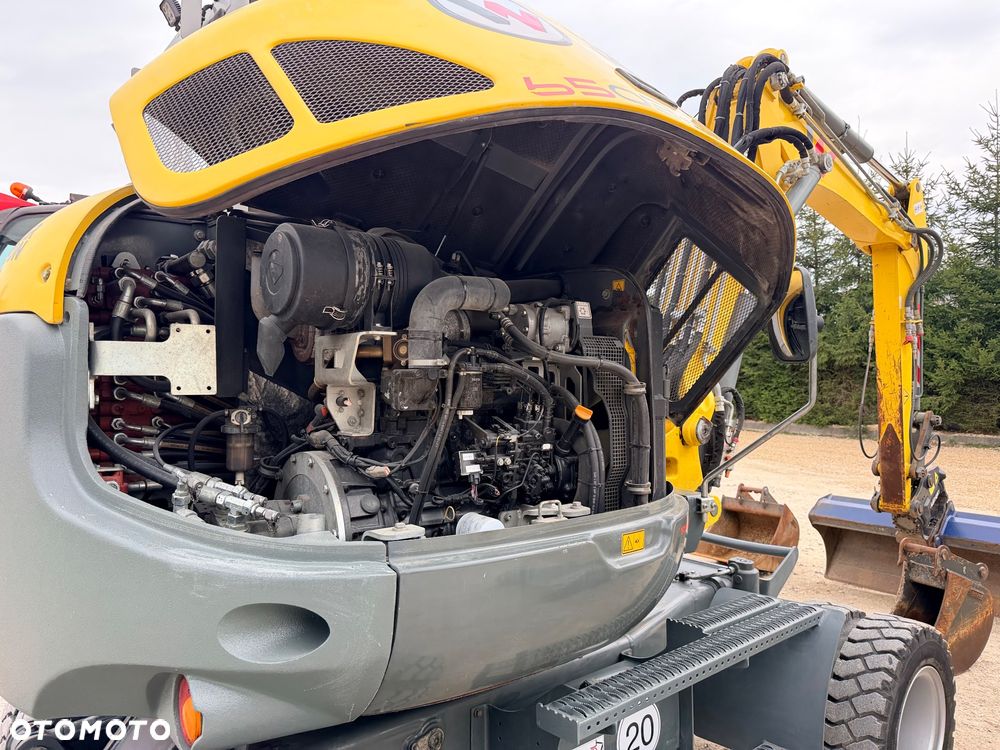 Wacker Neuson Koparka Kołowa 6 TON Wacker NEUSON 6503 -2 Pług Ramię Long 3 Łamane POWERTILT Lenhoff Klimatyzacja łyżki przedsiębierne MS03 6503 ew65 wiertnica łuparka widły grabie - 13