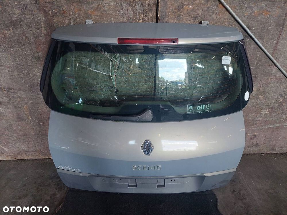 KOMPLETNY TYŁ  RENAULT SCENIC II TEA19 KLAPA ZDERZAK LAMPY - 10
