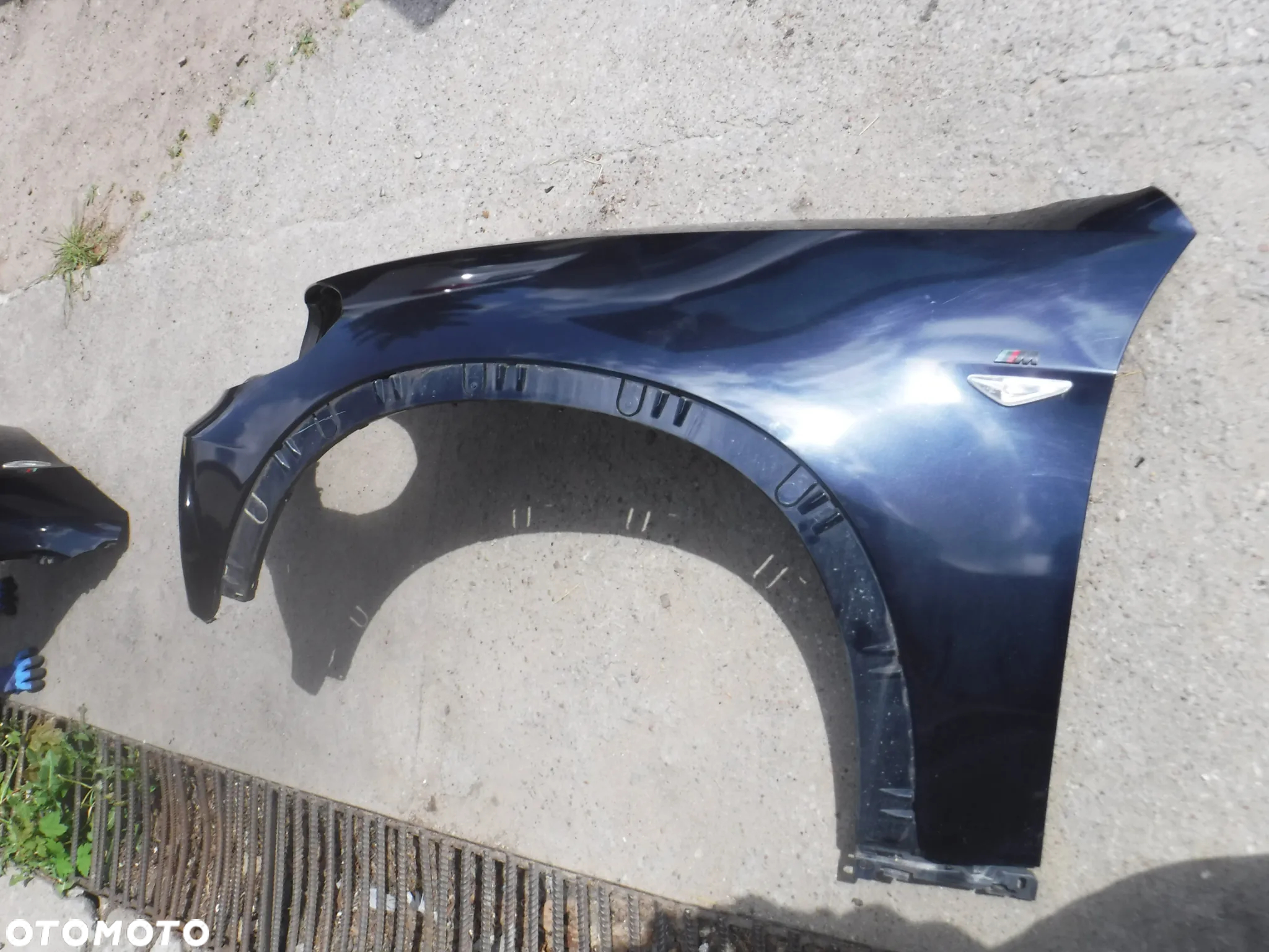BMW X5 E70 blotnik przod lewy prawy  pod xenon  m pakiet    carbonschwarz - 18