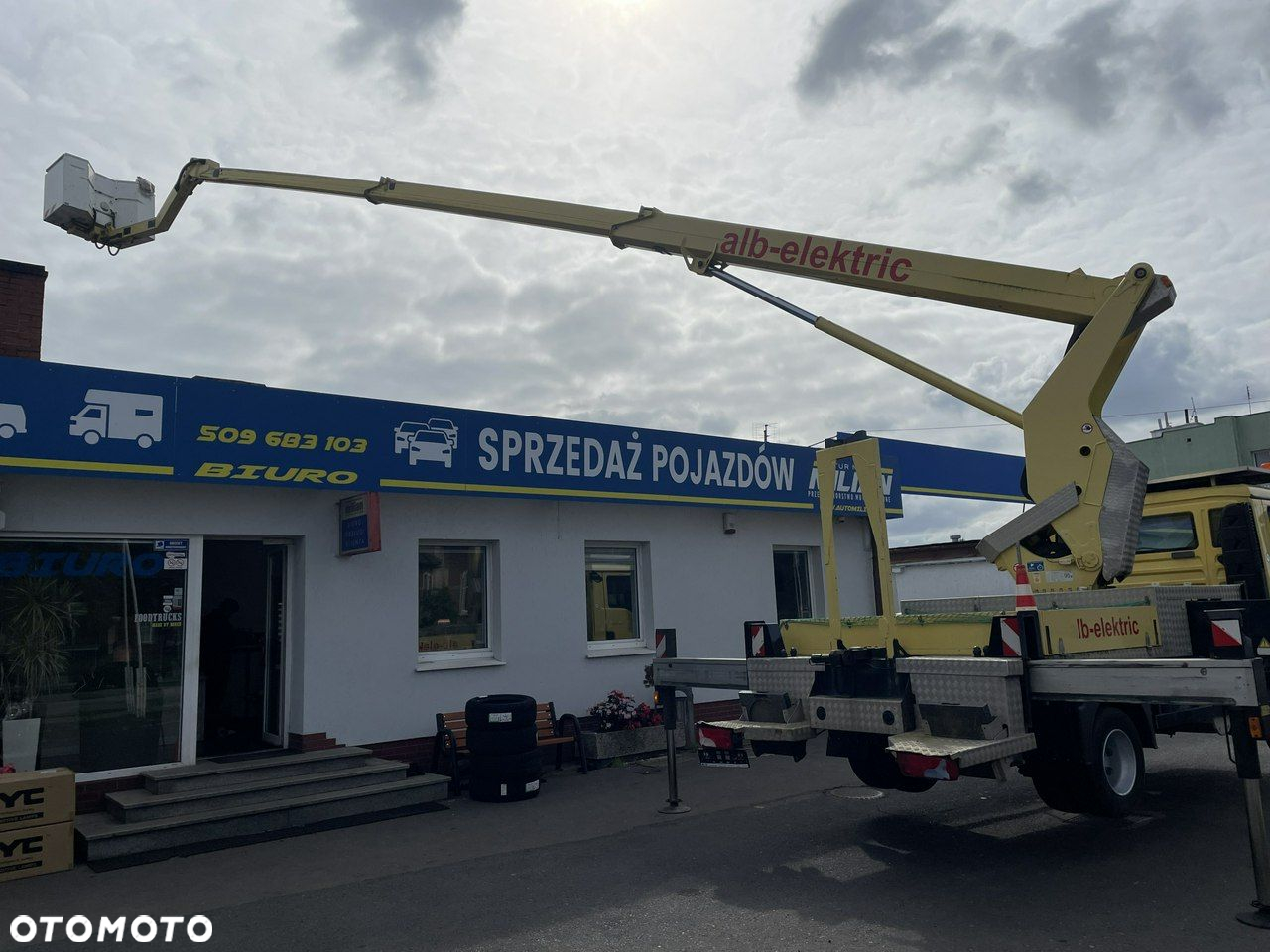 MAN Man TGL 8.180 Podnośnik koszowy 27m RUTHMANN T270 Zwyżka 2008 - 13