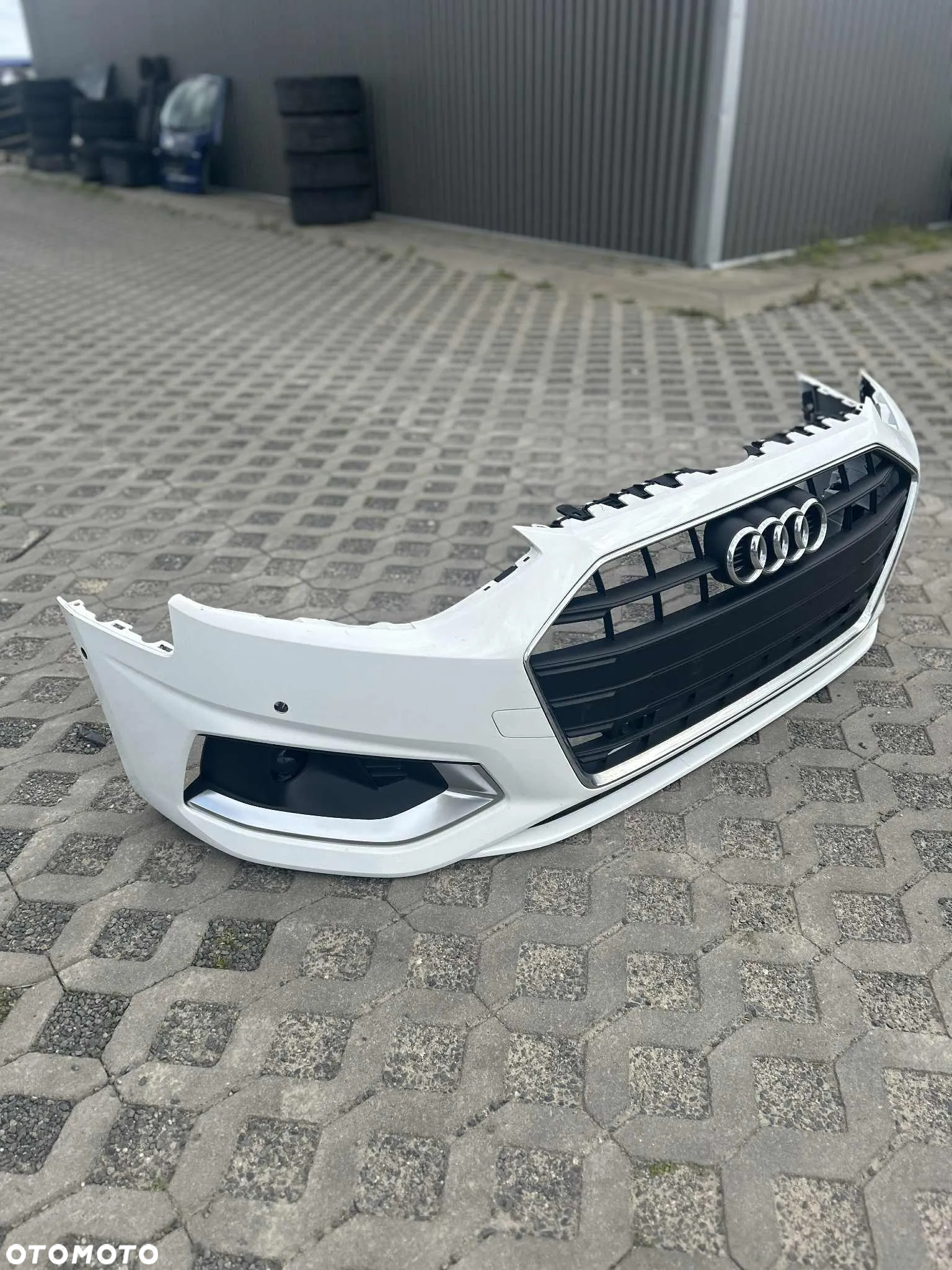 Audi A4 B9 8W FL Lift Zderzak Przód Przedni 6xPDC LY9C 19-24r. - 8