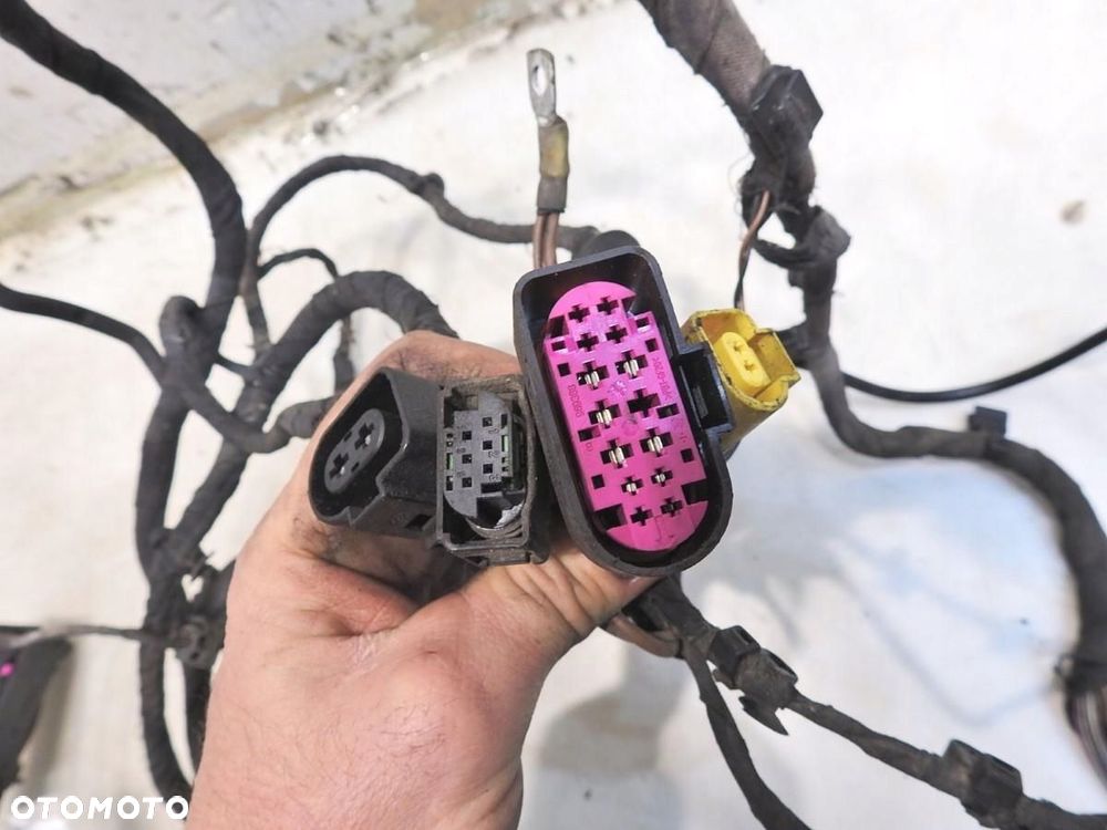 WIĄZKA INSTALACJA SILNIKA AUDI A8 D3 4.0 V8 TDI 4E0927904B - 6