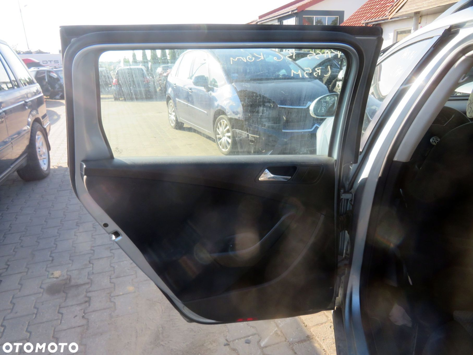DRZWI TYLNE LEWE PASSAT B6 KOMBI LB5M  SREBRNY VOLKSWAGEN 2005-2010 - 5