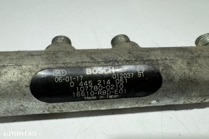 Rampa injectoare 2.2 i-cdti 0445214051 Honda Accord 7 [2002 - 2006] - 3