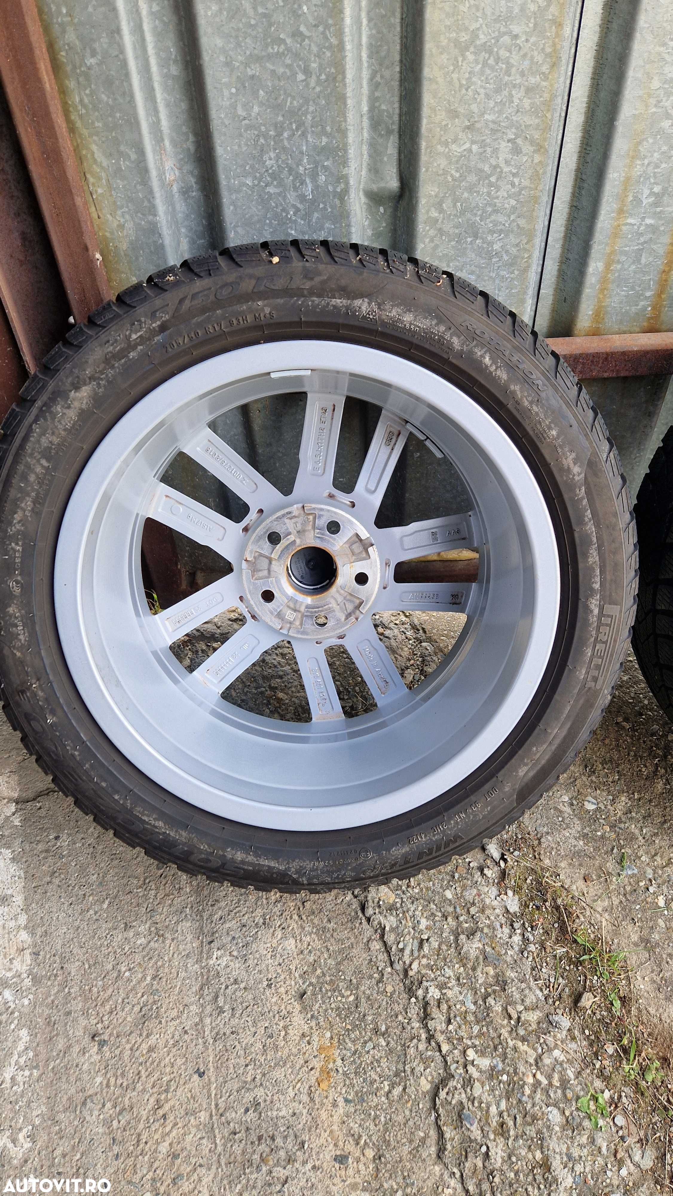 Roti/Jante/Jenti originale Audi A3 S3 2020-> | Pirelli 205/50 R17 - 8