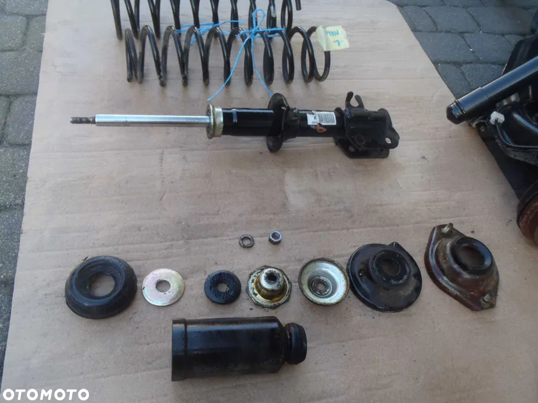 sprężyna przednia zawieszenie przód daewoo matiz tico jak nowe oryg. - 6