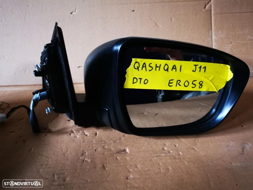 NISSAN QASHQAI J11 ESPELHO RETROVISOR DIREITO - ER058 - 4