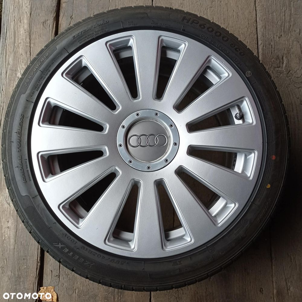 Audi A8 D3 Alufelgi 19" 5x112 8.5Jx19 ET45 Opony 255/40ZR19 100Y - 6