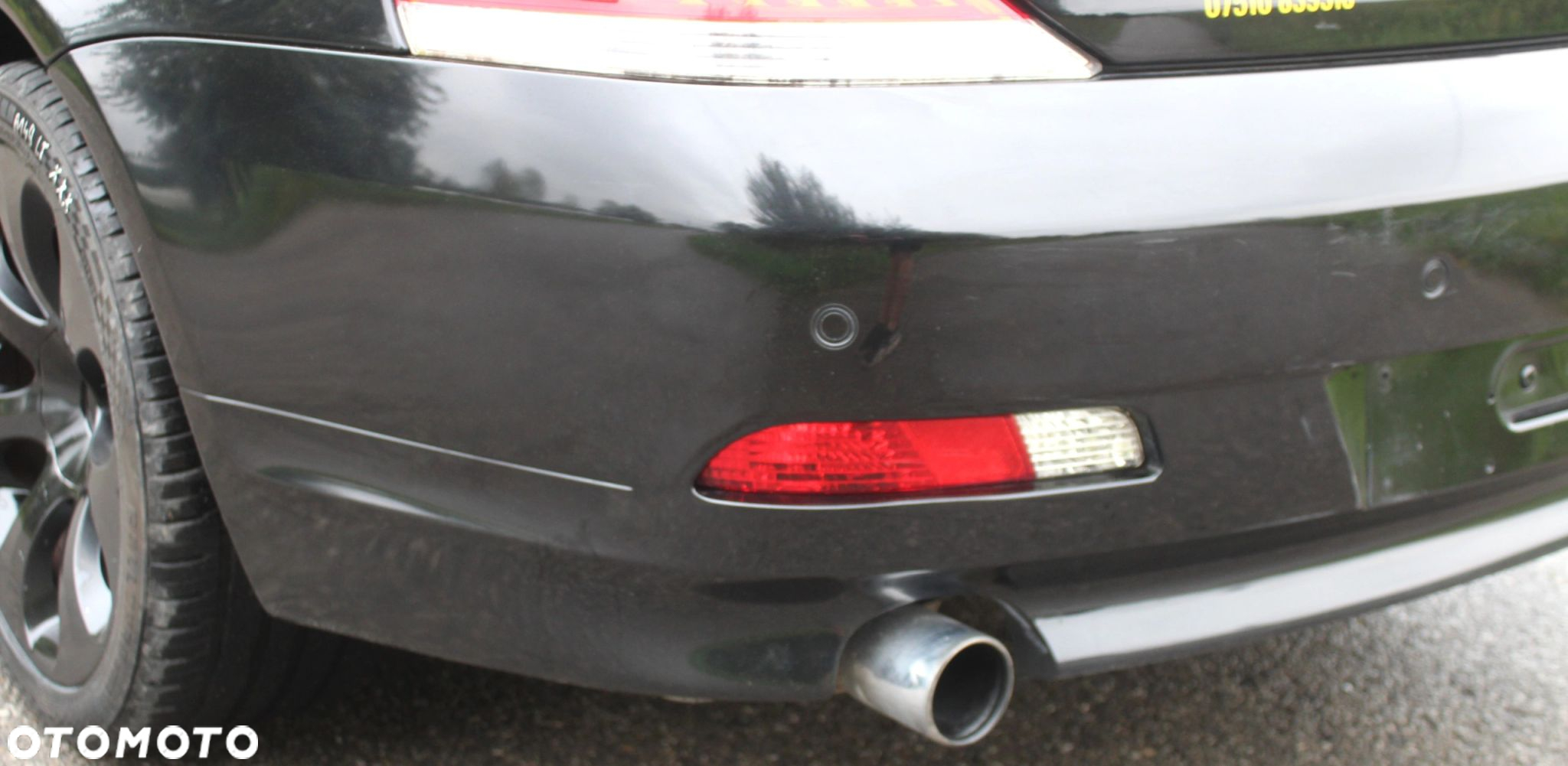 ZDERZAK TYŁ TYLNY BMW E63 E64 475 BLACK SAPPHIRE - 2