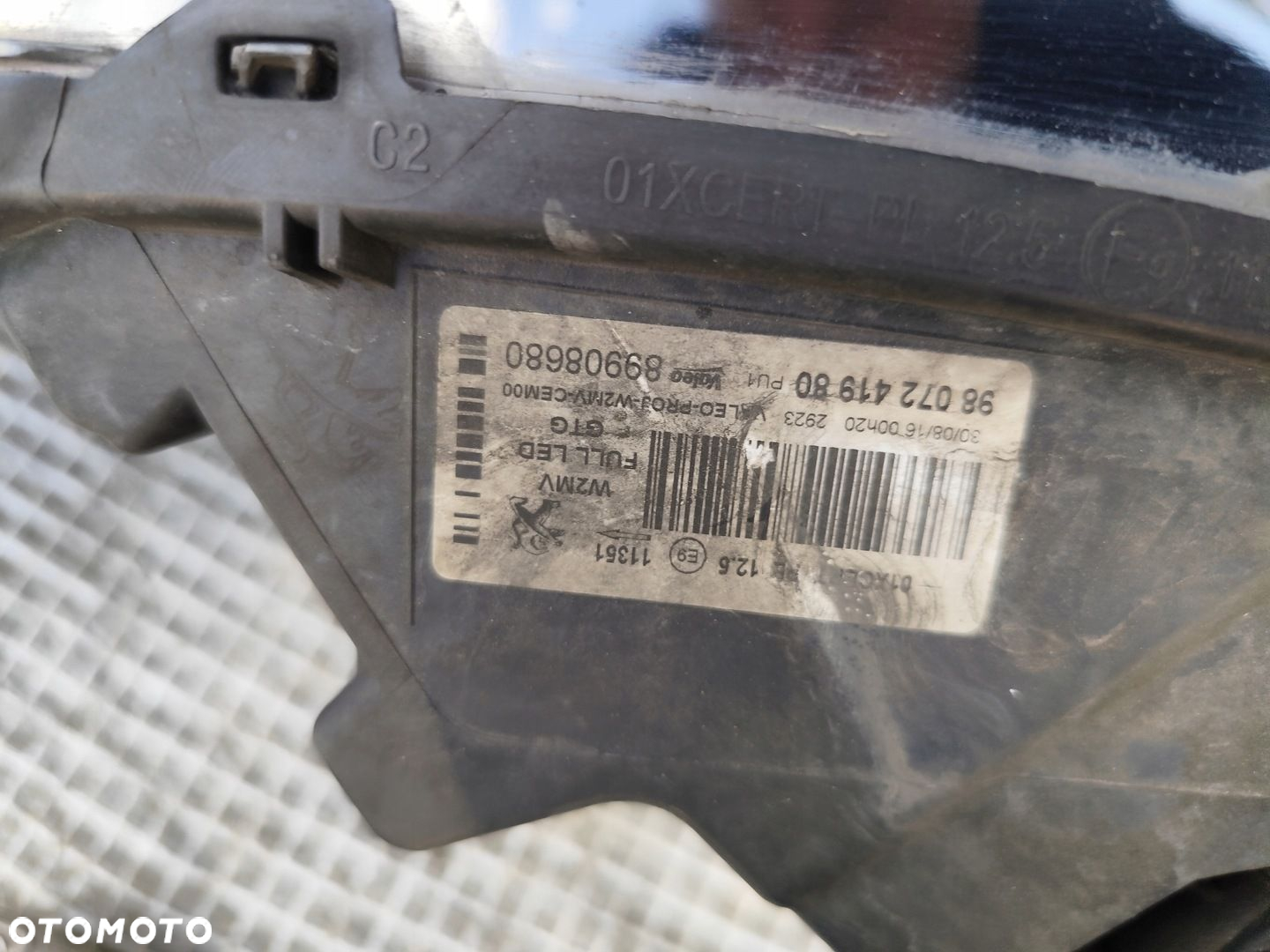 PEUGEOT 508 LIFT 14-18 LAMPA PRZEDNIA LEWA PRAWA PRZÓD FULL LED KOMPLET - 13