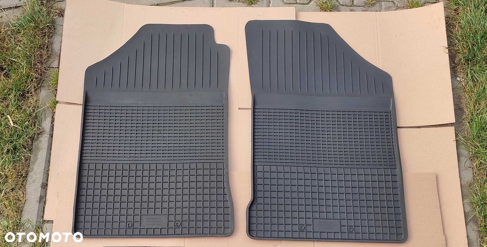 RENAULT SCENIC III NOWE Dywaniki PRZÓD gumowe dopasowane korytka - 1