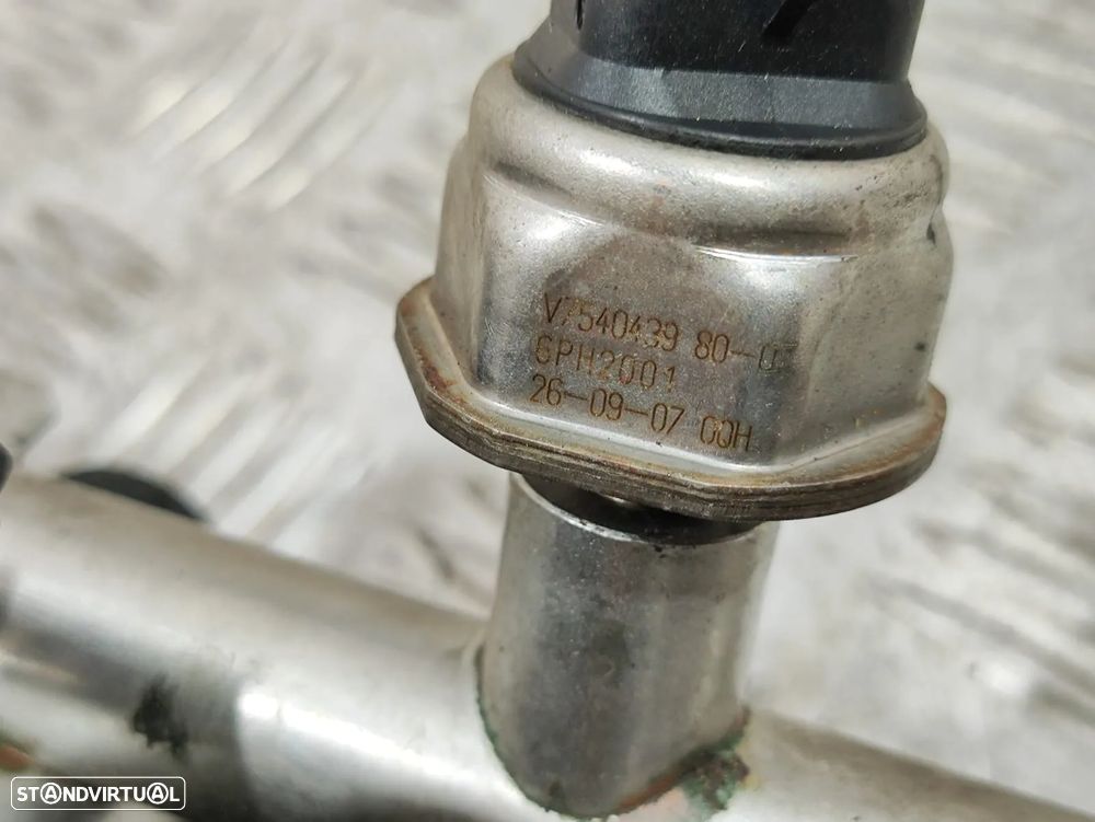 Régua + Conjunto de 4 Injetores Bosch / Mini - N14B16A - V7540439 V7568050 V7528351 0261500029 - 2