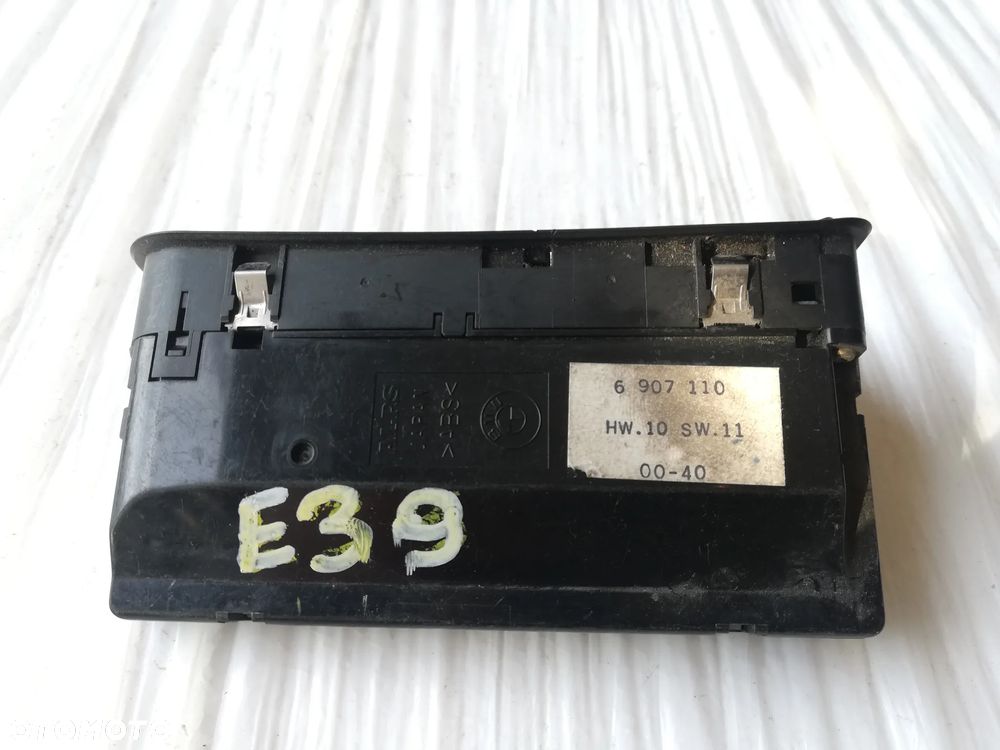 BMW E39 PANEL PRZEŁĄCZNIK STEROWANIA SZYB LUSTEREK 6907110 - 2