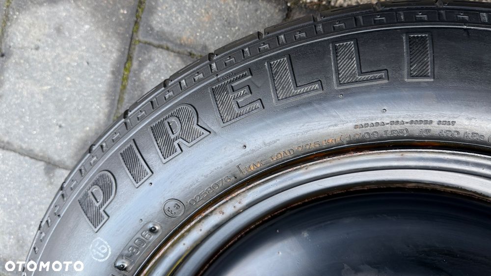 Koło dojazdowe r16 5x108 125/85 et25 Jaguar Ford volvo v50 dojazdówka felga - 3