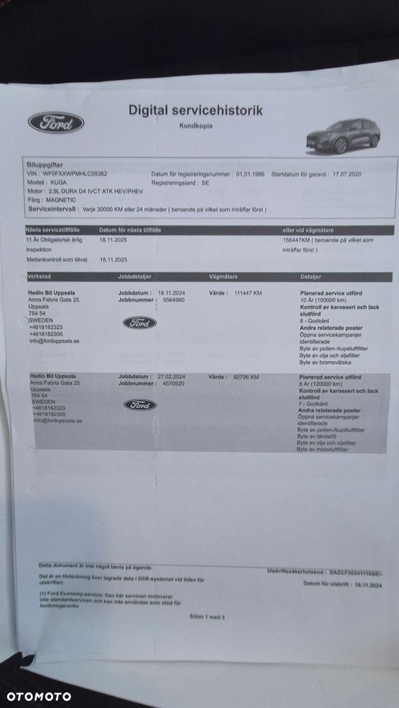 Ford Kuga 2.5P PHEV FWD ST-Line - 18