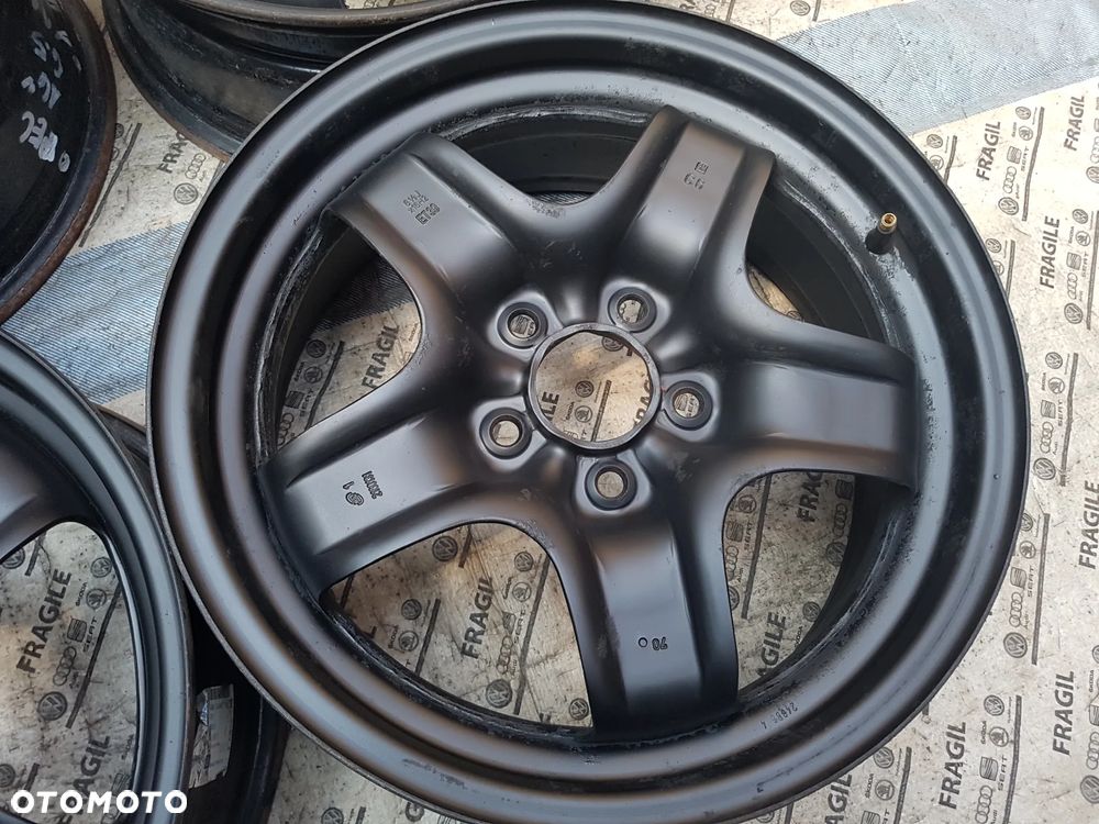 FELGI STALOWE STRUKTURALNE KOŁPAKI OPEL  5x110 6,5JX16 ET39 ASTRA H MERIWA B ZAFIRA B VECTRA C - 18