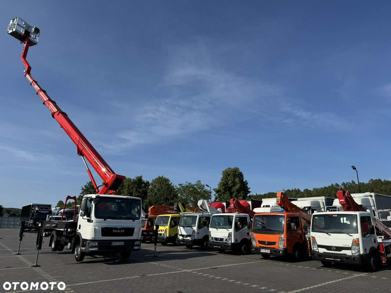 MAN TGL 7.150 Zwyżka Ruthmann T330 33-Metry DMC 7500KG 21m w Bok - 7