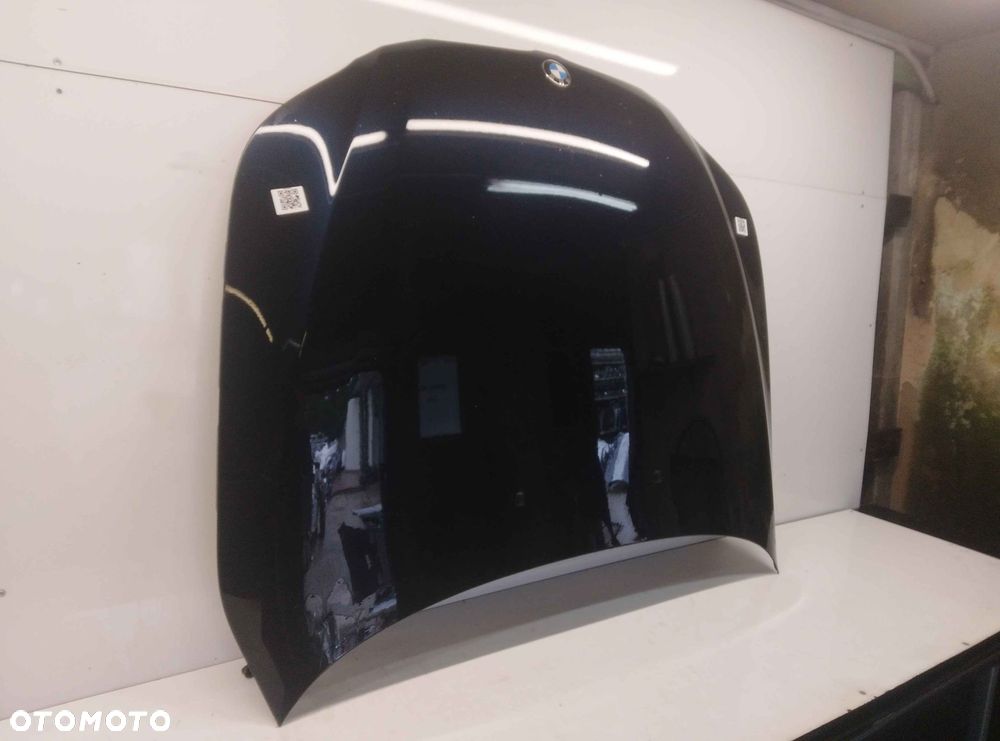 + MASKA POKRYWA SILNIKA BMW E60 E61 SERIA 5 MONACOBLAU A35 GRANAT GRANATOWA - 3