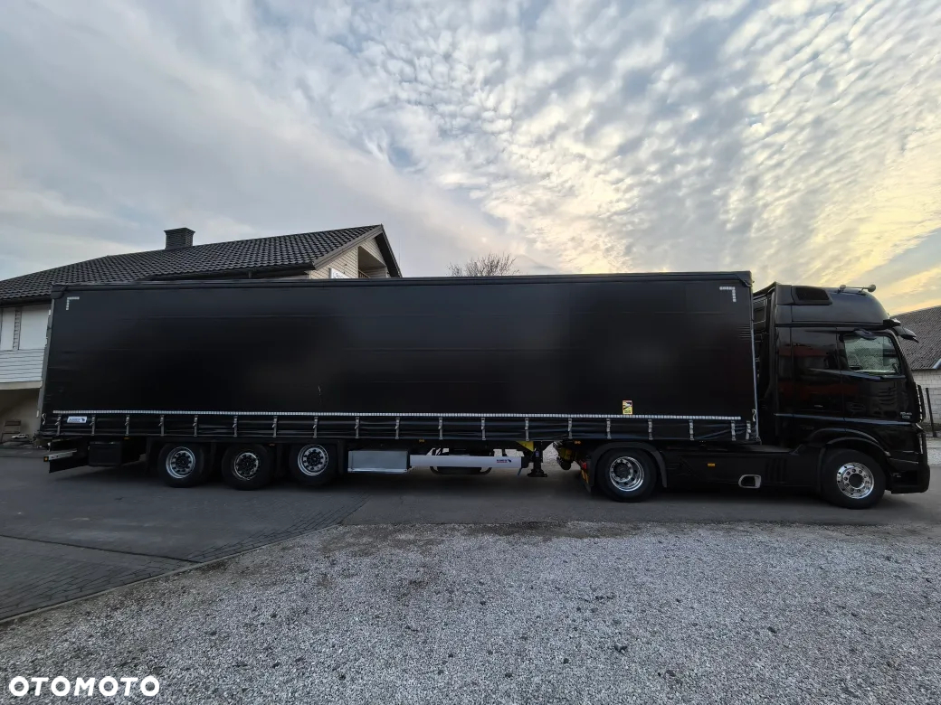 Mercedes-Benz Piękny Zestaw * Actros 1845 LS + Schmitz Varios * GigaSpace * Mały przebieg * ALU * - 10
