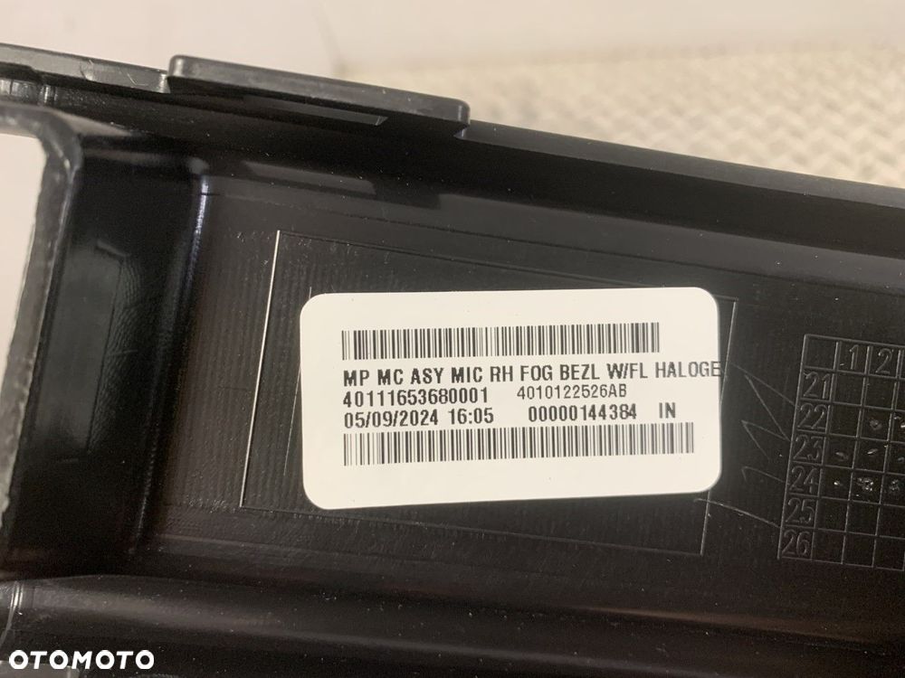 NOWA ORYGINALNA KRATKA HALOGENU PRAWA PRZEDNIA PRAWY PRZÓD JEEP COMPASS II 2 17-20 6ZH26TRMAA - 5