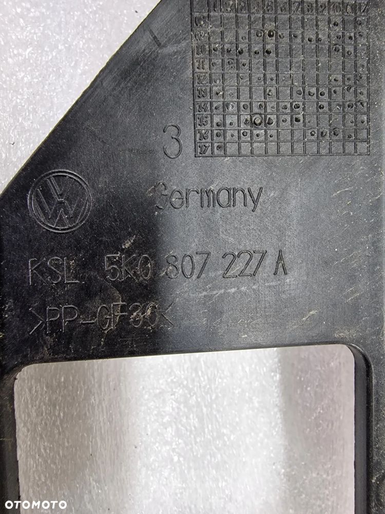 VW GOLF VI 6 5K0 08-12 LEWY / PRAWY ŚLIZG POD LAMPE / MOCOWANIE LAMPY , NR 5K0807227A / 5K0807288A , NR AUKCJI SL36 - 3