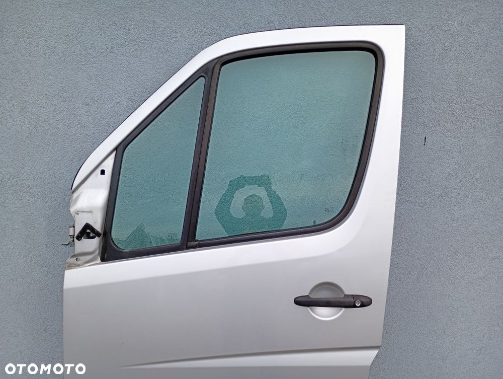 Drzwi Przednie Lewe Przód Kompletne Vw Crafter 2E0 2006-2017 Srebrny Met. - 2