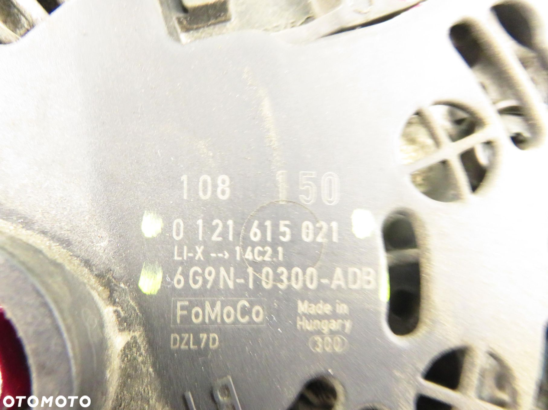 ALTERNATOR FORD S-MAX I (WA6) 2.2 TDCi - KNWA 6G9N10300ADB 0121615021 - 10