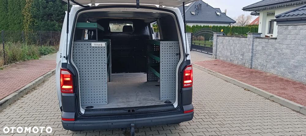 Volkswagen Transporter VW t6 2015 r long przebieg 111000 km Vivaro Trafic Vito klima navi tempomat dubel drzwi przesuwane - 11