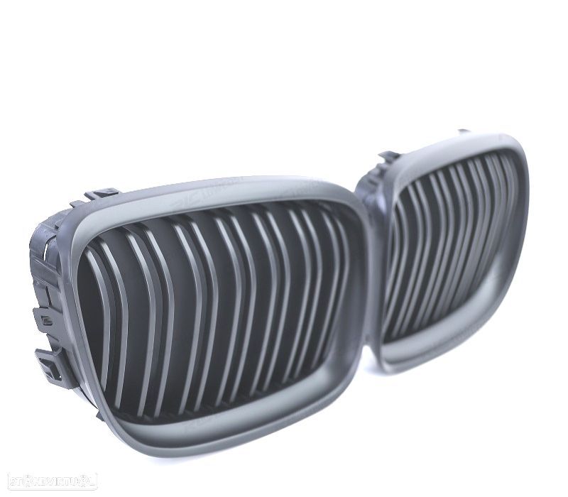 GRELHAS BMW E90 E91 08-12 LOOK M PRETO MATE - 3