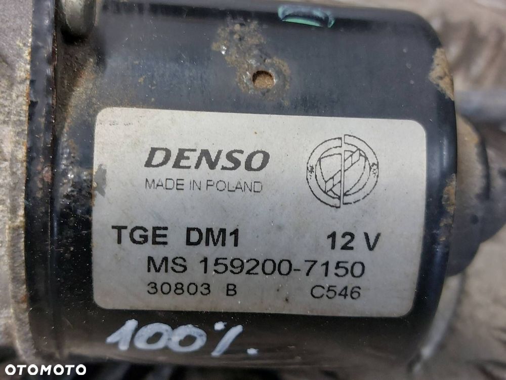 MECHANIZM WYCIERACZEK + SILNICZEK PRZÓD FIAT PANDA II 159200-7150 - 4