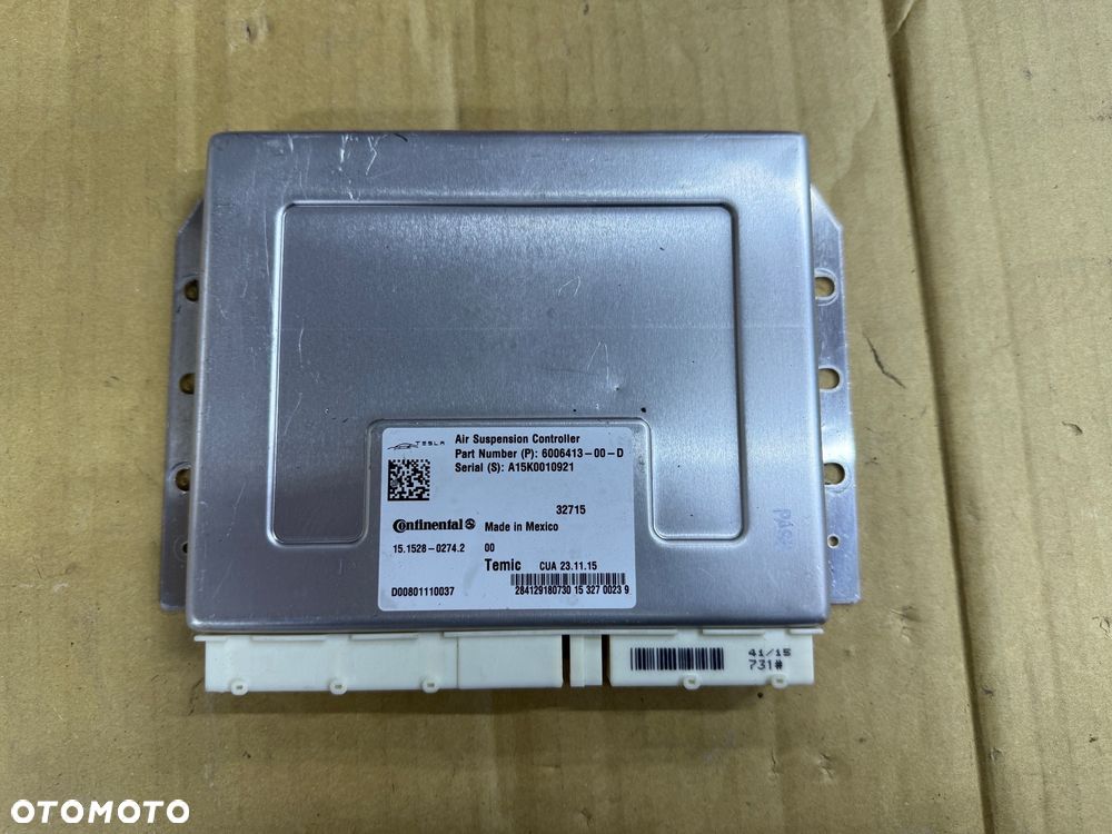Moduł, sterownik pneumatyki Tesla Model S P85D Nr. 6006413-00-D. - 1