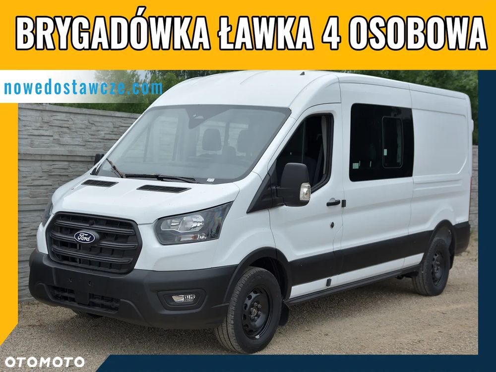 Ford Transit DCIV 130KM Brygadówka Ławka 4 osobowa - 1