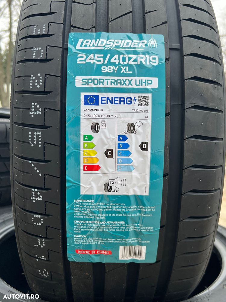 4 anvelope vara 245-40-19 si 275-35-19 BMW F10 F11 OPEl Mercedes E class BMW G30 E class W212 W213 Cuciucuri 245-40-19 -- 275-35-19 vara noi - 5
