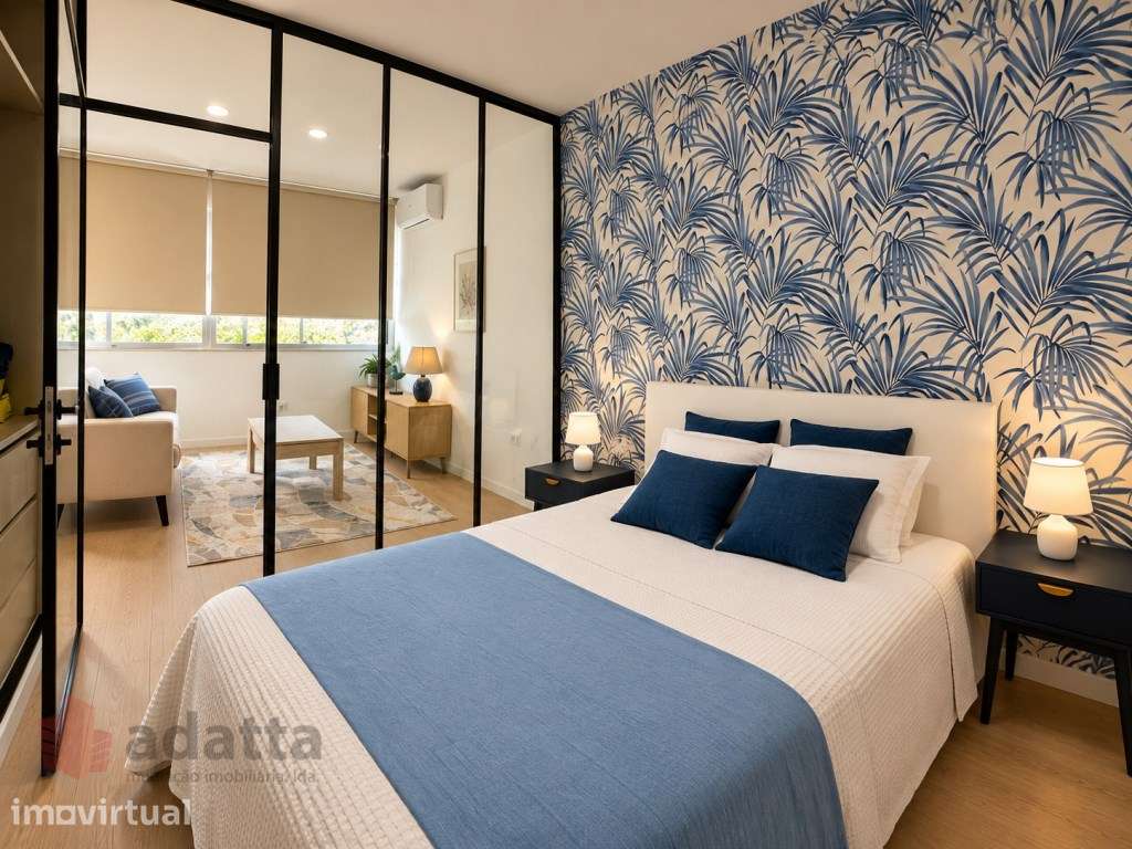 Apartamento T1 Mobilado para Arrendamento - Avenida Fernão de Magal... - Grande imagem: 5/13