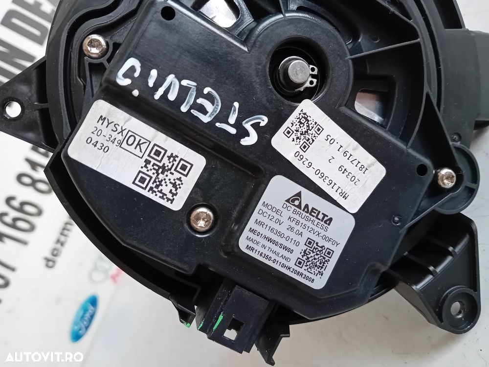 Aeroterma Ventilator Habitaclu Alfa Romeo Stelvio 2017-2022 Volan Stanga - 7