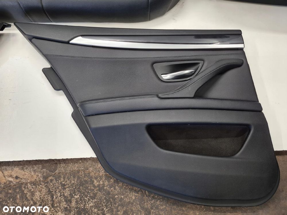 BMW 5 F10 FOTELE KANAPA BOCZKI SKÓRA GRZANE - 15