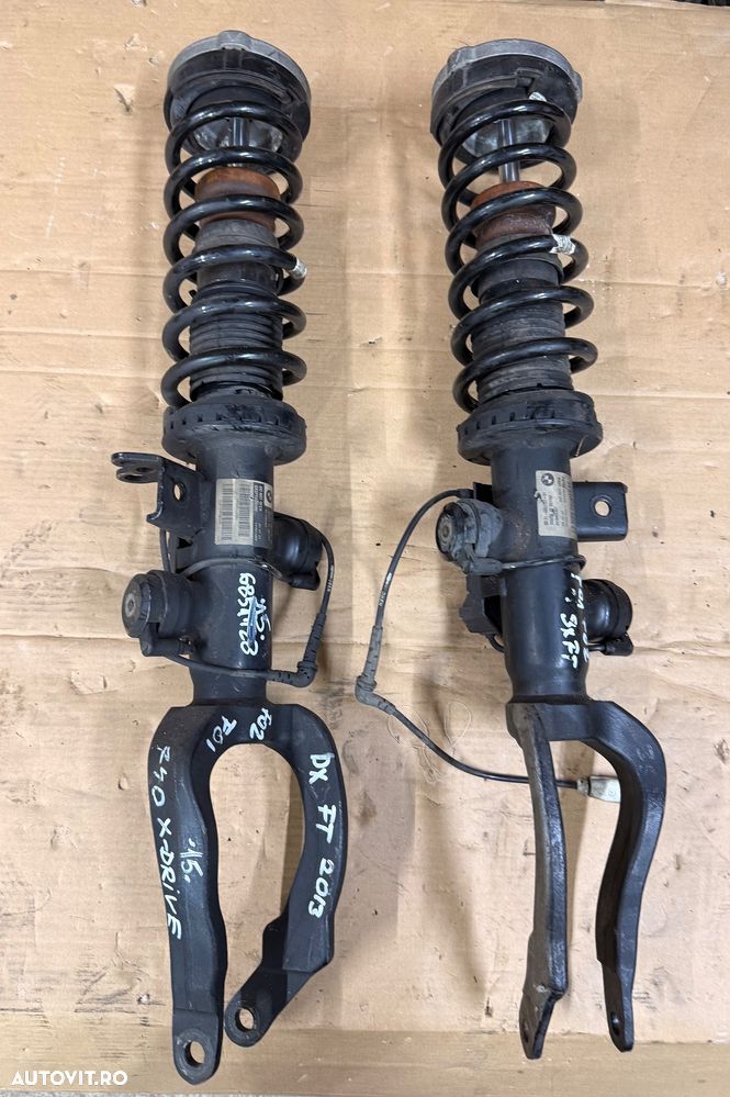 Telescop, amortizor electric fata cu Edc BMW seria 7 F01, F02 X-drive 4x4 an 2009-2015 cod 6851127, 6851128 - 1