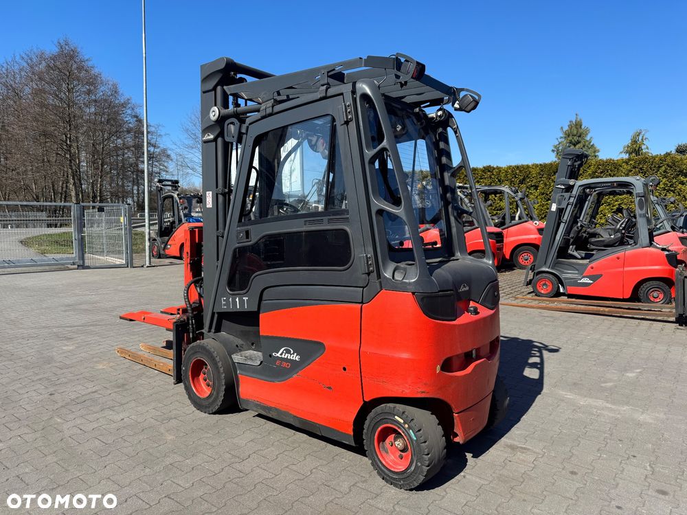 Linde E30 Evo 2022 bat. Chwytak przesuw kabina e25 toyot h30 - 3
