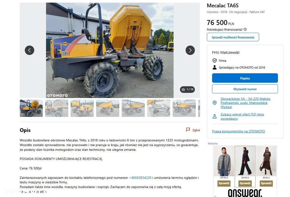 Terex TA6S JCB 6ST - 2