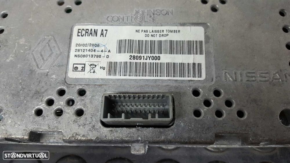 TELA/ECRÃ MULTIFUNÇÕES RENAULT KOLEOS DYNAMIQUE PACK1 - 5