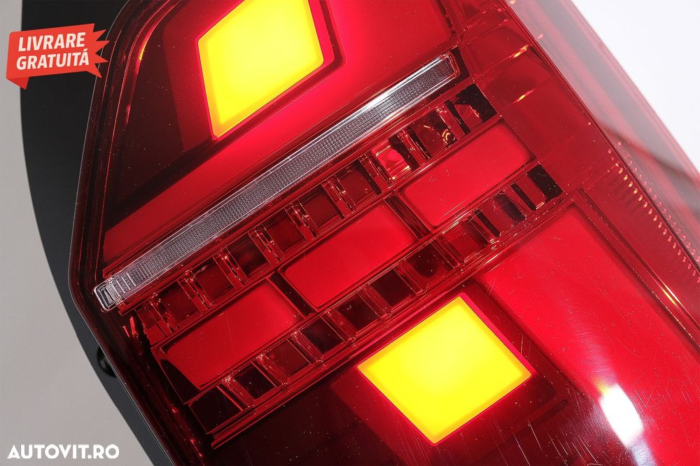 Stopuri Full LED compatibile cu VW Transporter T6 (2015-2020) Semnal Dinamic- livrare gratuita - 11