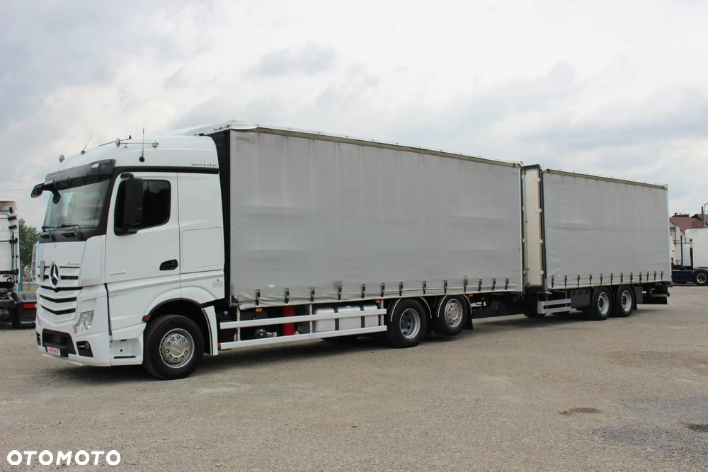Mercedes-Benz ACTROS 2545 /6X2/ LODÓWKA /PRZEJAZDOWY/ ZESTAW 120M /GPS/*SERWIS*/ SUPER STAN / - 4